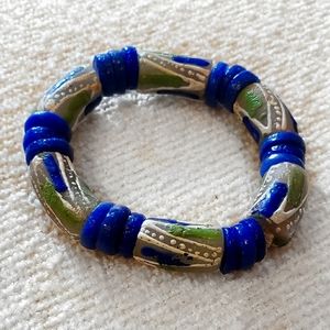 Traditional W. African Glass / Trade Bead Bracelet